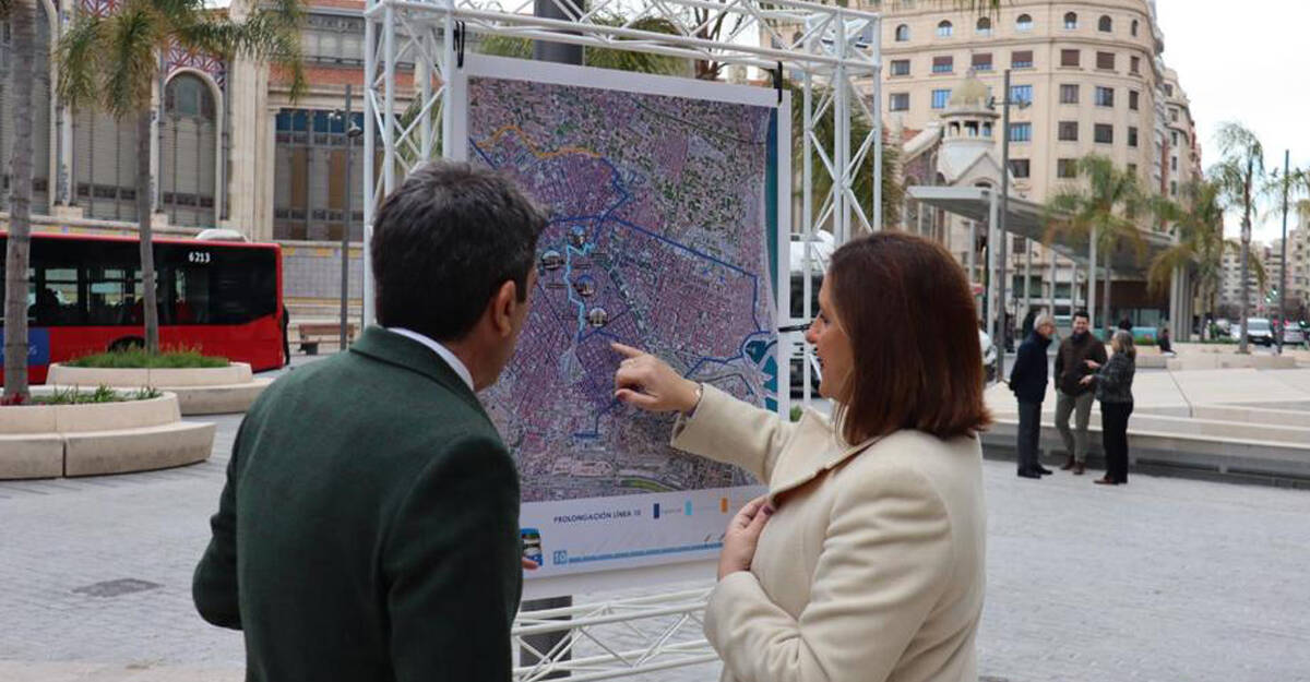 Catalá y Mazón presentan su proyecto para el Metro de Valencia