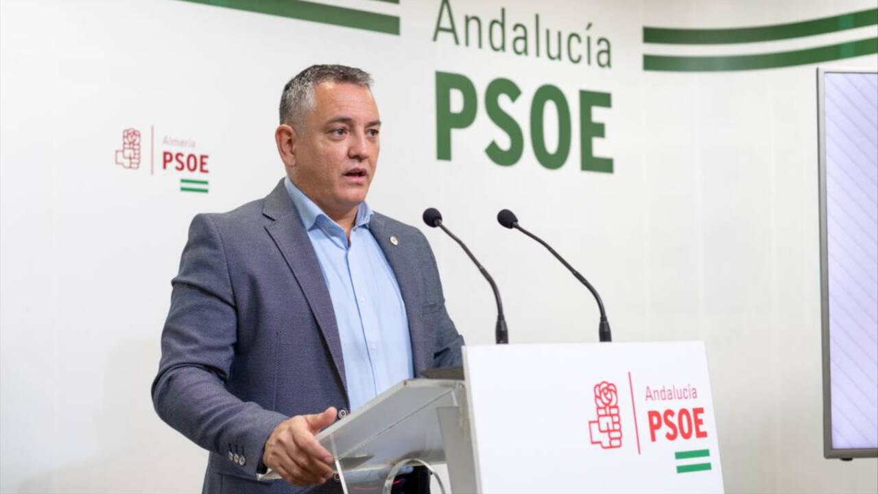 El diputado nacional del PSOE de Almería Indalecio Gutiérrez.