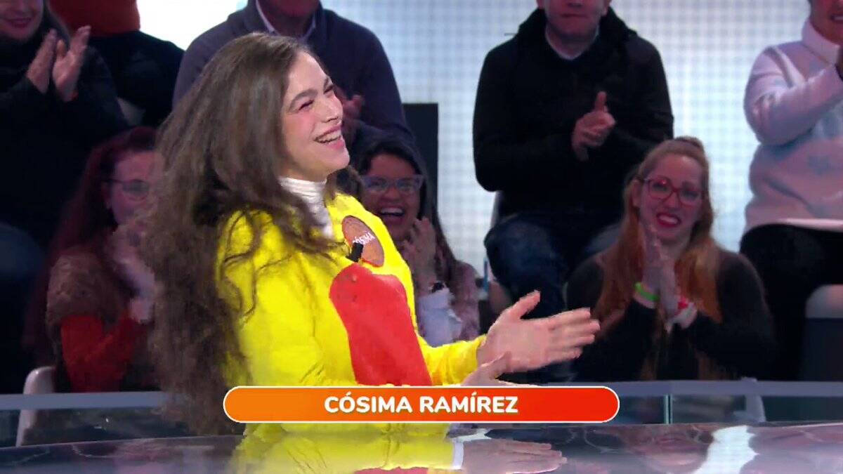 Cósima Ramírez en "Pasapalabra".