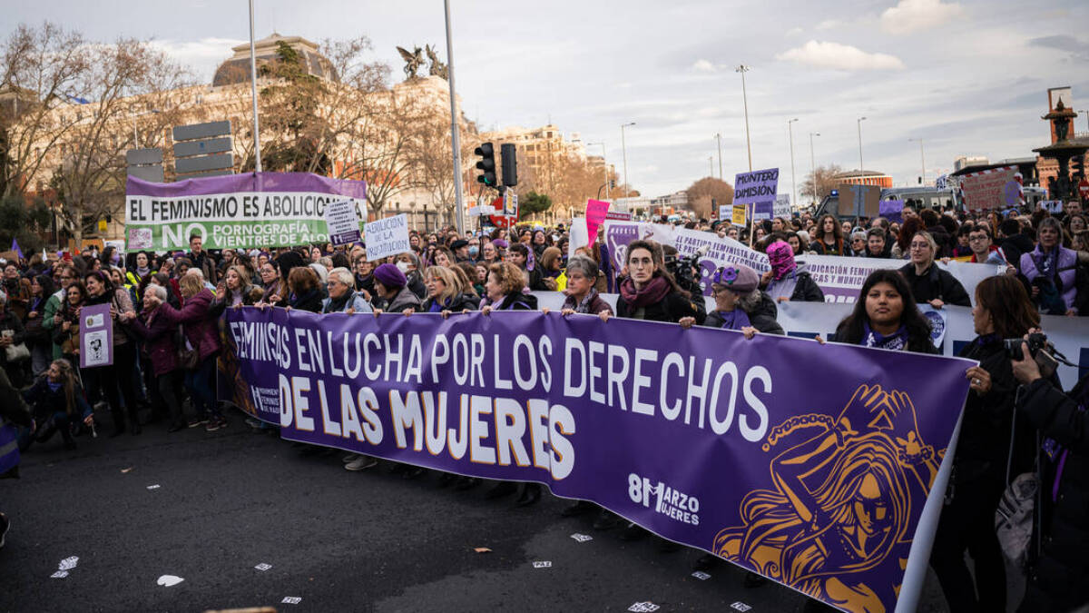 Marchas feministas del 8 de Marzo