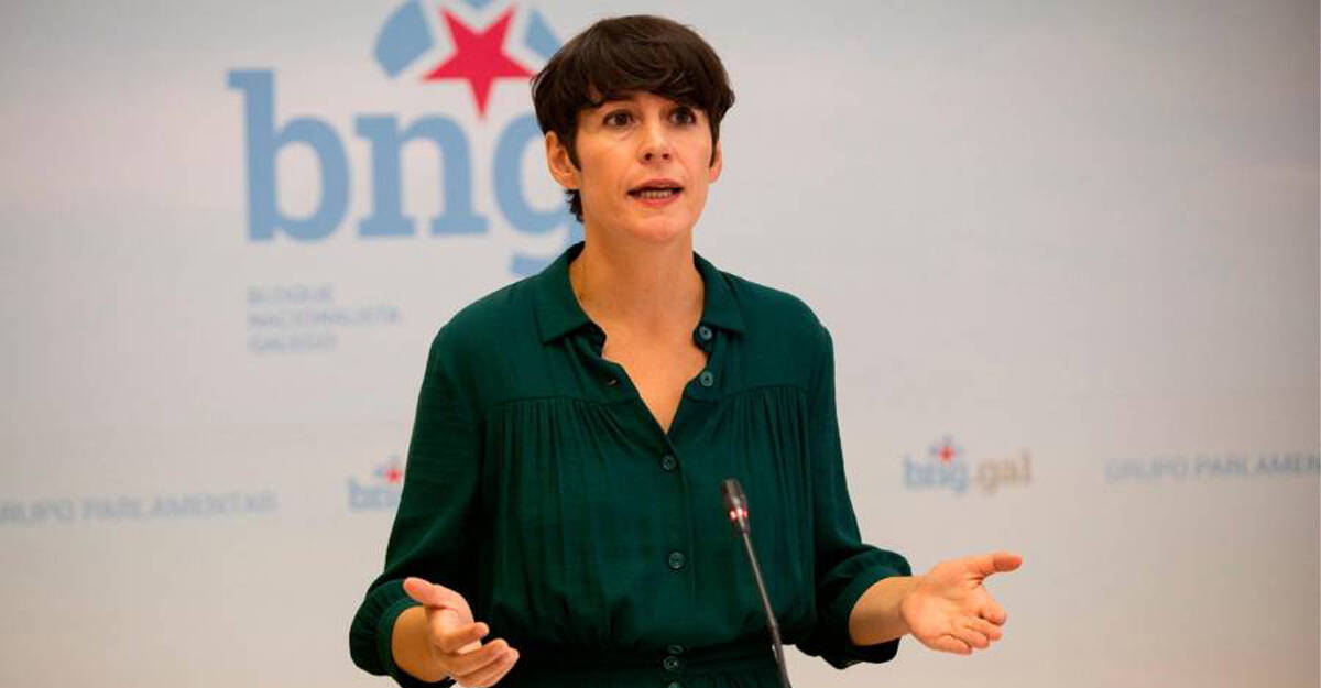 La líder del BNG, Ana Pontón