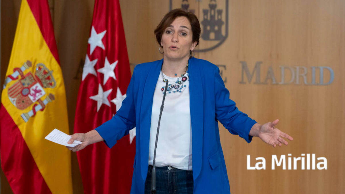 La portavoz del Grupo Parlamentario de Más Madrid, Mónica García.