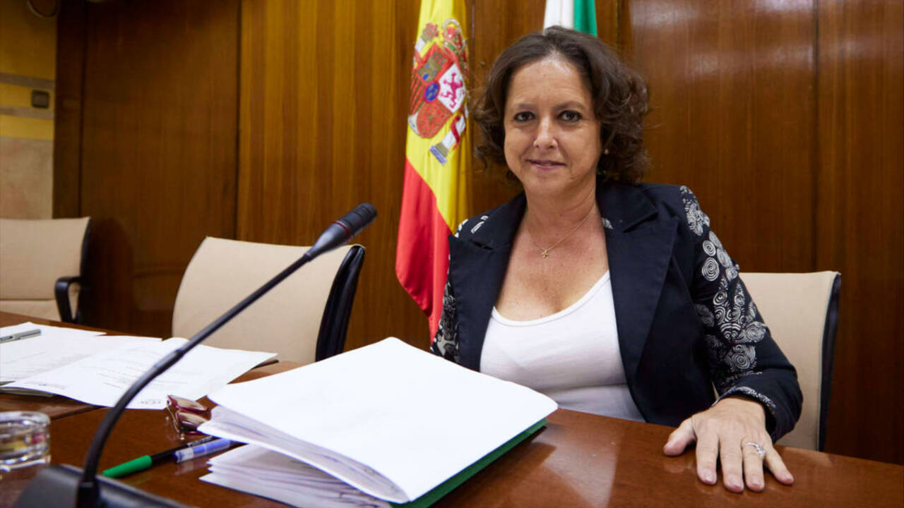 La consejera de Salud y Consumo de la Junta de Andalucía, Catalina García.