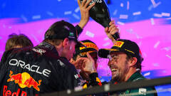 El piloto español Fernando Alonso recupera lo que era suyo: el podio 100