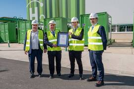 Iberdrola recibe el certificado de hidrógeno renovable de AENOR 