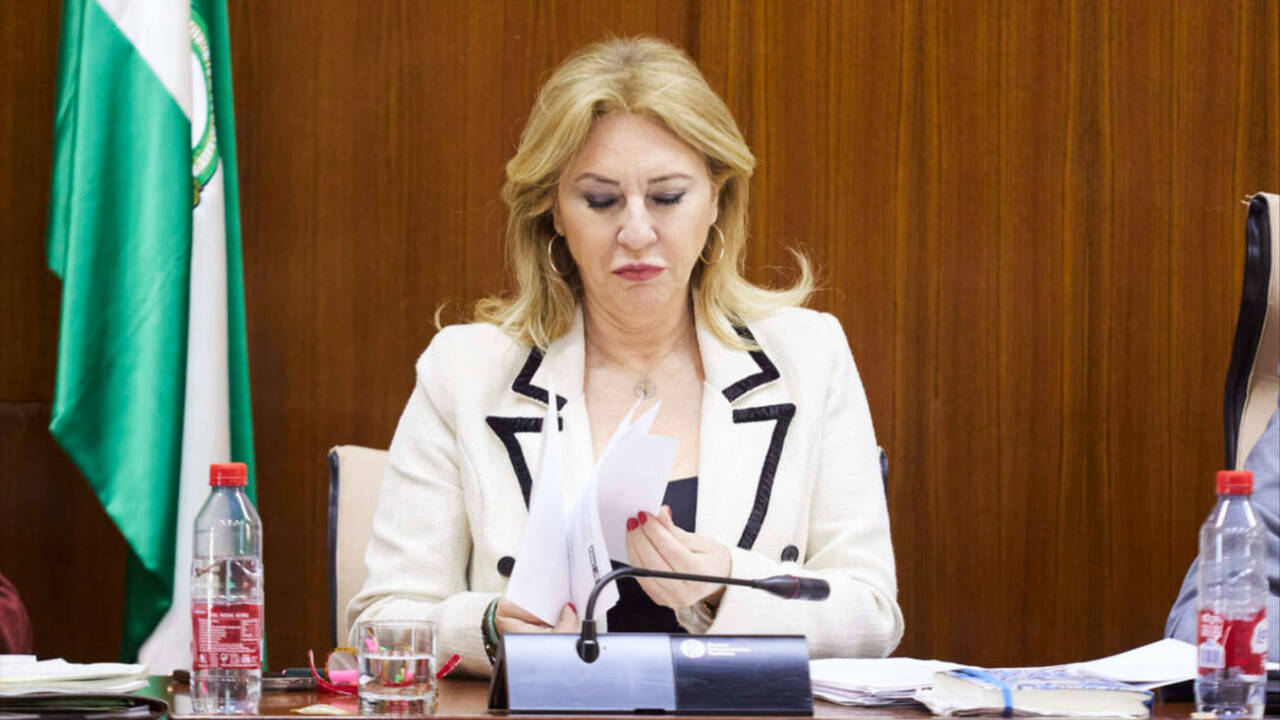 La consejera de Economía y Hacienda de la Junta de Andlaucía, Carolina España (PP).