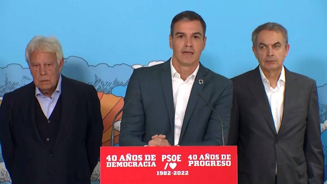 Sánchez, Felipe y Zapatero: tres PSOEs distintos