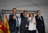 El PPCV llama al cambio en Torrent con la presencia de Rajoy 
