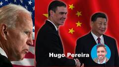 Pedro Sánchez recibido en la China comunista, ignorado por Joe Biden en EEUU