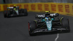 Alonso saldrá por detrás de Verstappen y de los Mercedes; Sainz arrancará quinto