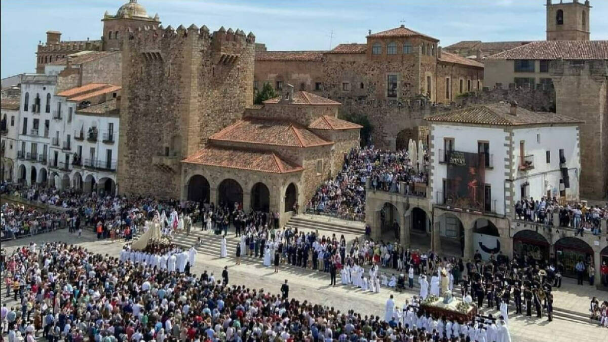 Semana Santa en Cáceres.