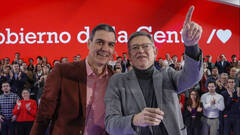 Ximo Puig, de la mano con Pedro Sánchez: 