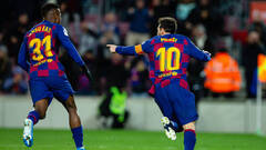 El insólito récord que Ansu Fati ha arrebatado... ¡a Leo Messi!