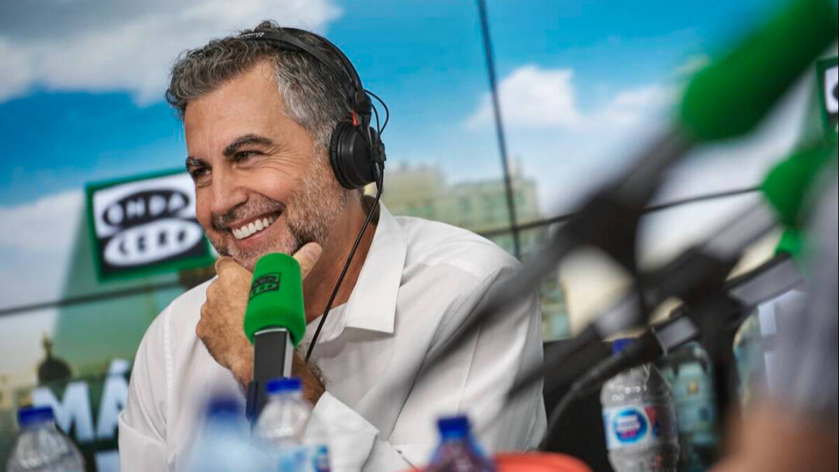 Carlos Alsina, presentador de "Más de uno". 