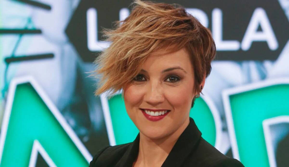 Cristina Pardo, presentadora de "Más vale tarde". 