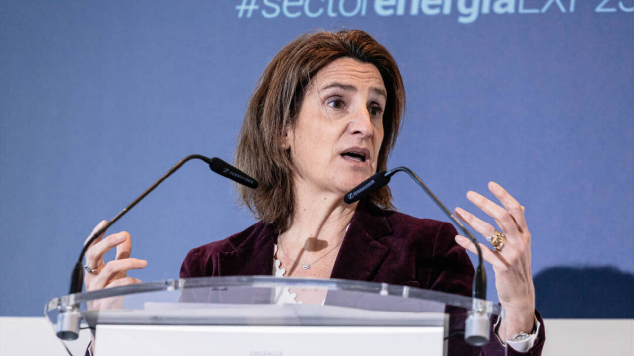 La ministra socialista para la Transición Ecológica, Teresa Ribera.
