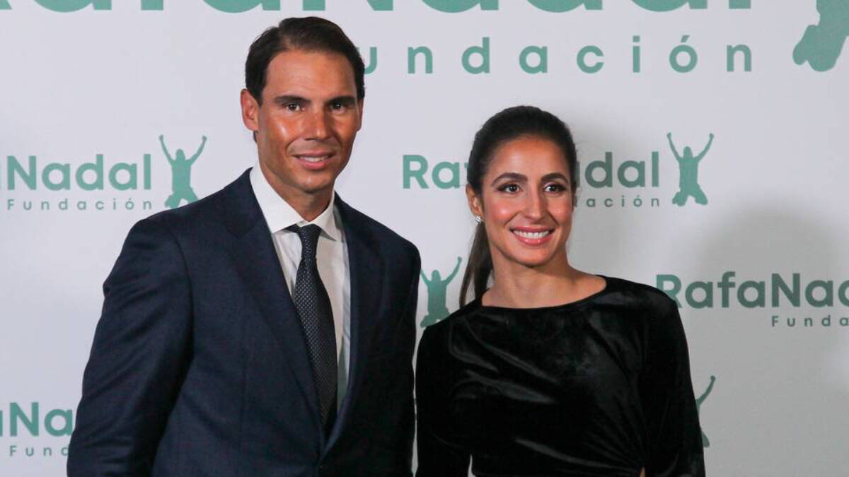 Rafa Nadal y Xisca Perelló. Europa Press.