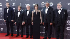 Isabel Díaz Ayuso deslumbra de negro en la alfombra roja de los Premios Platino