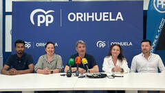 Pepe Vegara presenta candidatura electoral del PP en Orihuela