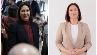 La candidata de Podemos-EU se pasa con el Photoshop… y dice que fue a la peluquería