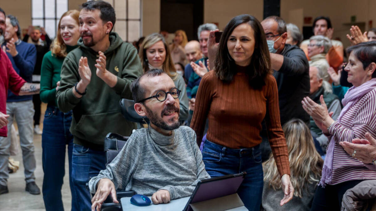 Belarra y Echenique acusan a RTVE de manipular las elecciones por excluir a Podemos de los spots publicitarios