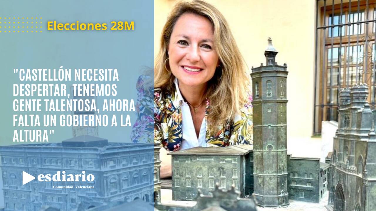 Entrevista Begoña Carrasco, candidata del PP a la alcaldía de Castellón - SERGI TARAZONA Y ÁLVARO ERRAZU/ESdiario CV