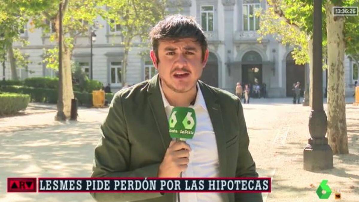 El periodista de tribunales de La Sexta, Alfonso Pérez Medina.