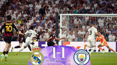 Real Madrid 1 -1 Manchester City: Zurriagazos salvadores