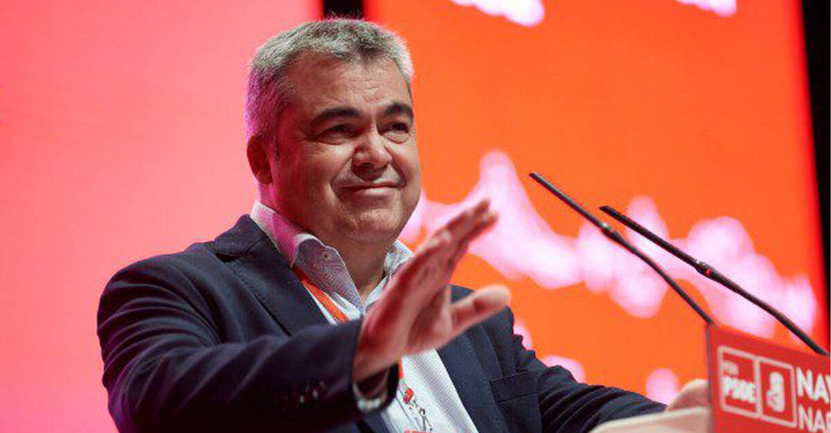 Santos Cerdán, secretario de Organización del PSOE