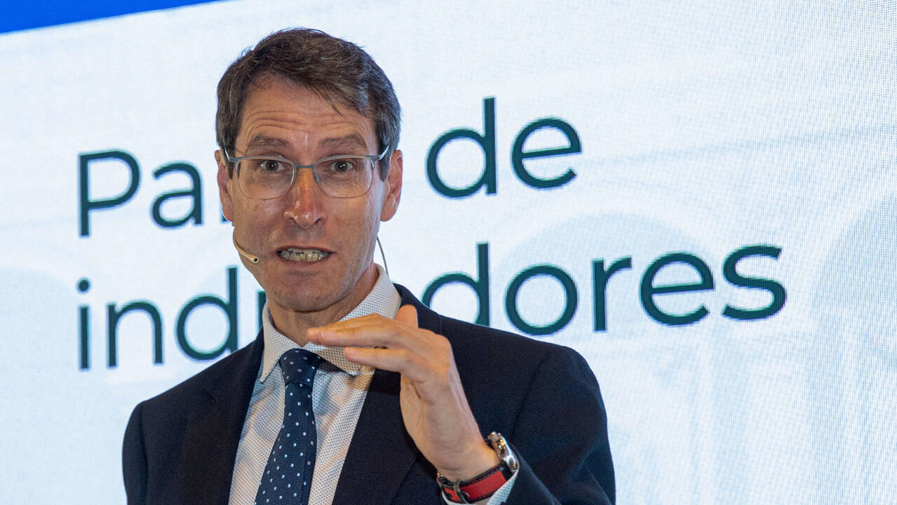 El candidato del PP a la presidencia de La Rioja, Gonzalo Capellán.