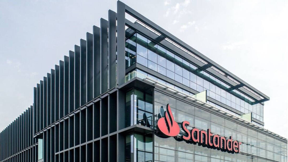 Edificio del Banco Santander.