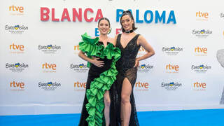Chanel se vuelca con Blanca Paloma justo antes de la final de Eurovisión