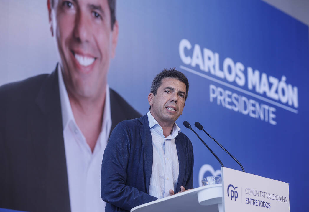 Carlos Mazón, candidat a la presidència de la Generalitat Valenciana pel PP