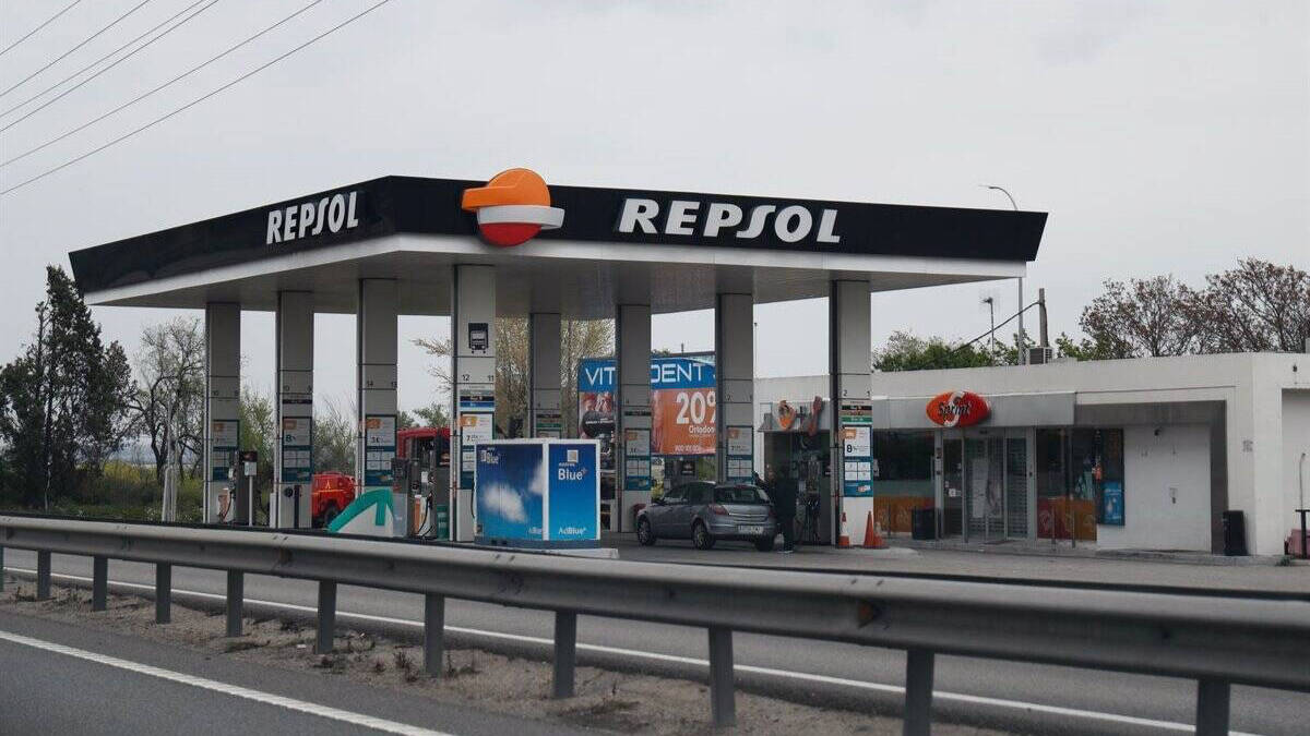 Una estación de Repsol. Europa Press.