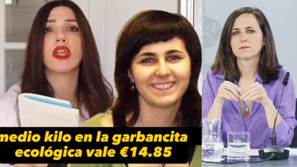 Captura del vídeo de Begoña Garpe desmantelando la crítica de Ione Belarra a Mercadona.