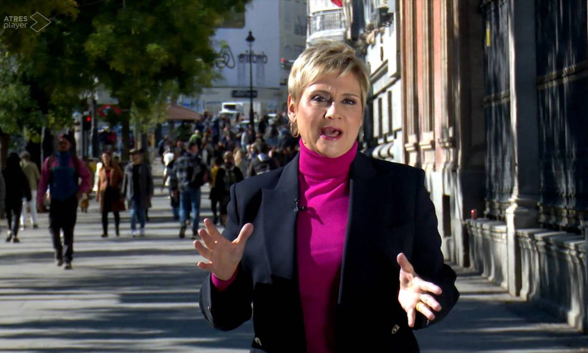 Glòria Serra, periodista de La Sexta. 
