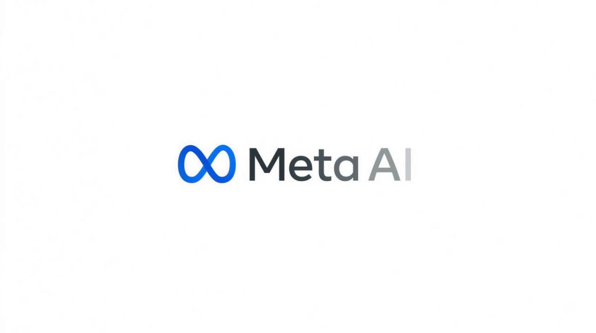 Imagen del logo del segmento de IA de Meta