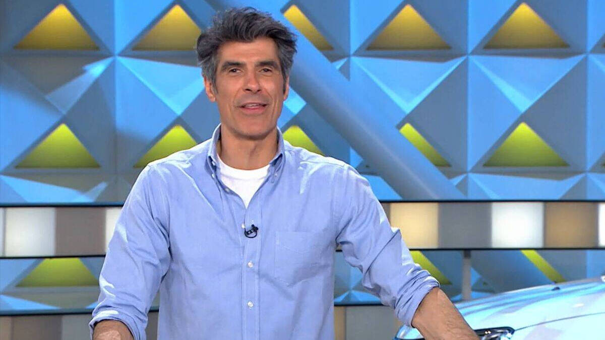 Jorge Fernández, presentador de "La ruleta de la suerte". 