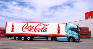 Coca Cola usará camiones eléctricos Volvo para sus labores logísticas