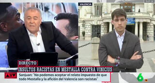 Bronca en directo de Ferreras con un concejal del PSOE de Valencia por el tema Vinicius