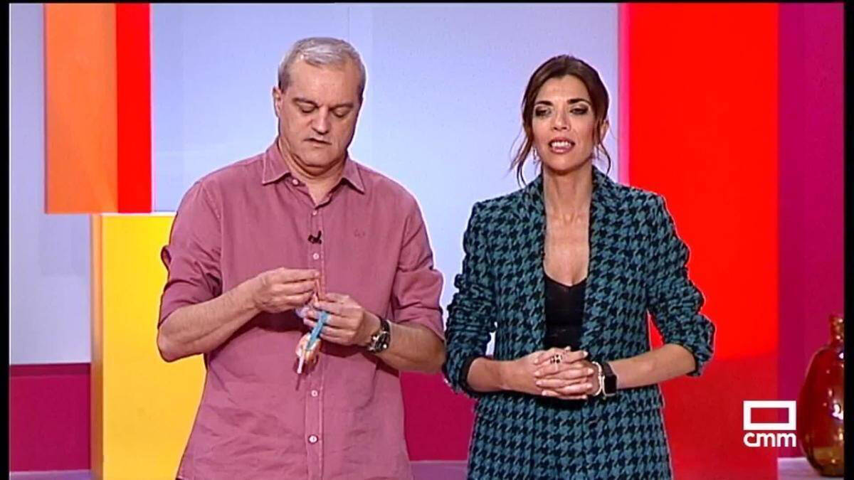 Ramón García y Gloria Santoro, en el programa de CMM.
