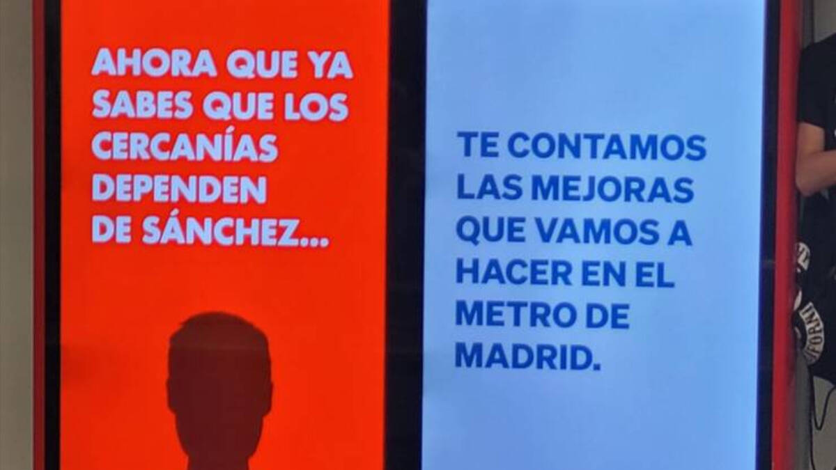 Segunda parte de la campaña en el metro de Madrid