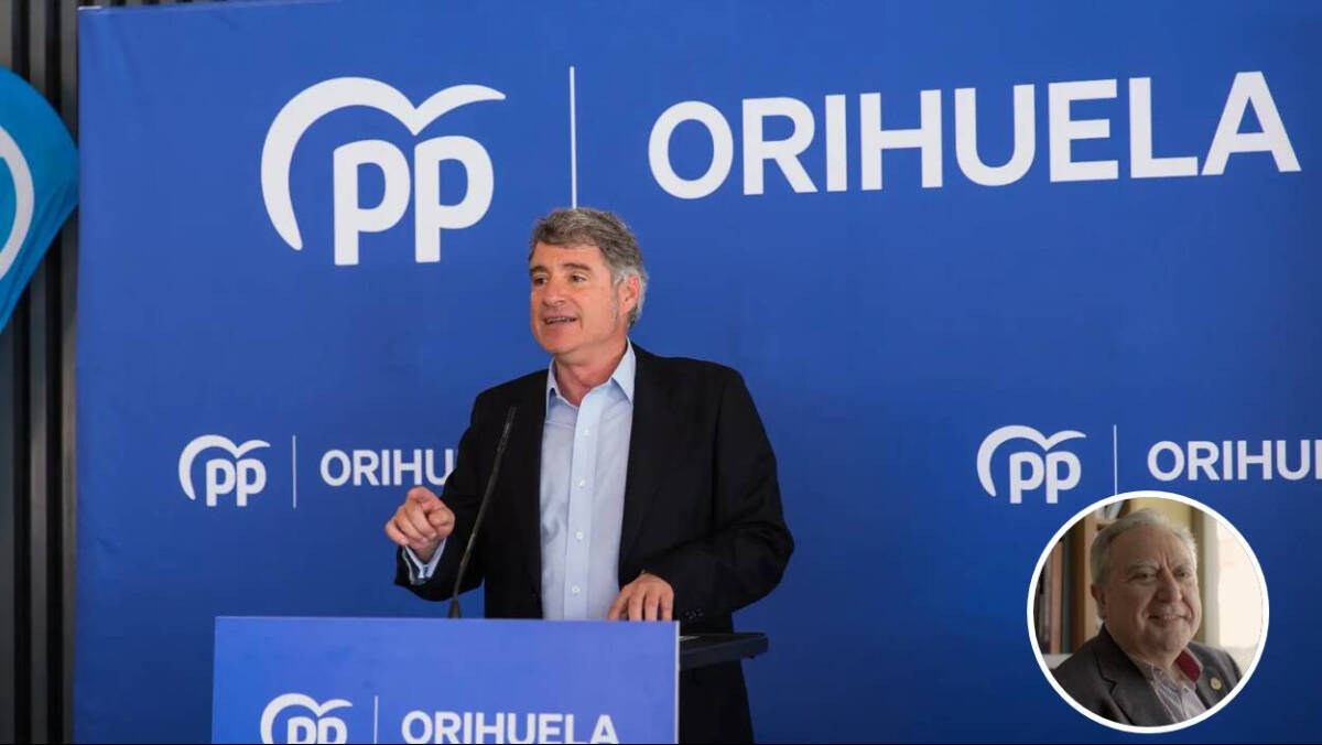 Pepe Vegara, candidato del Partido Popular a la alcaldía de Orihuela