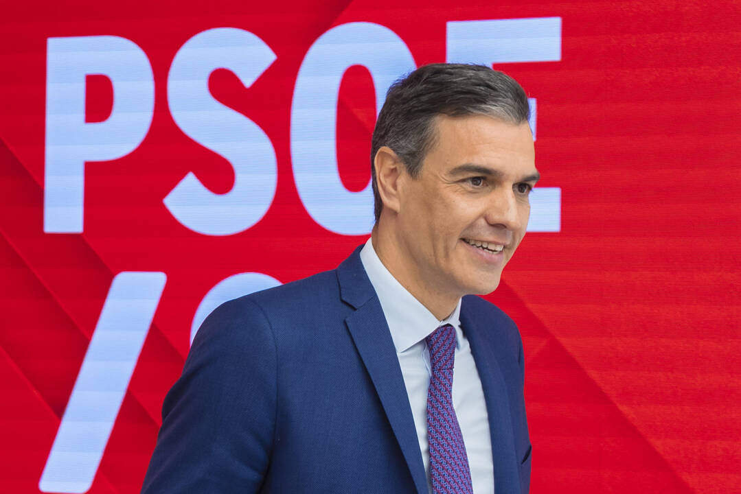Pedro Sánchez, este lunes en la Ejecutiva Federal del PSOE.