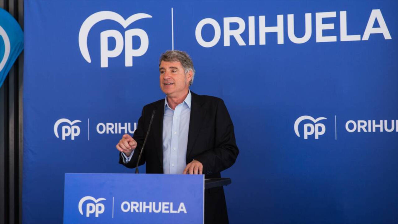 Pepe Vegara, quien obtuvo la mayoría de votos en Orihuela. Fuente externa / PP Orihuela