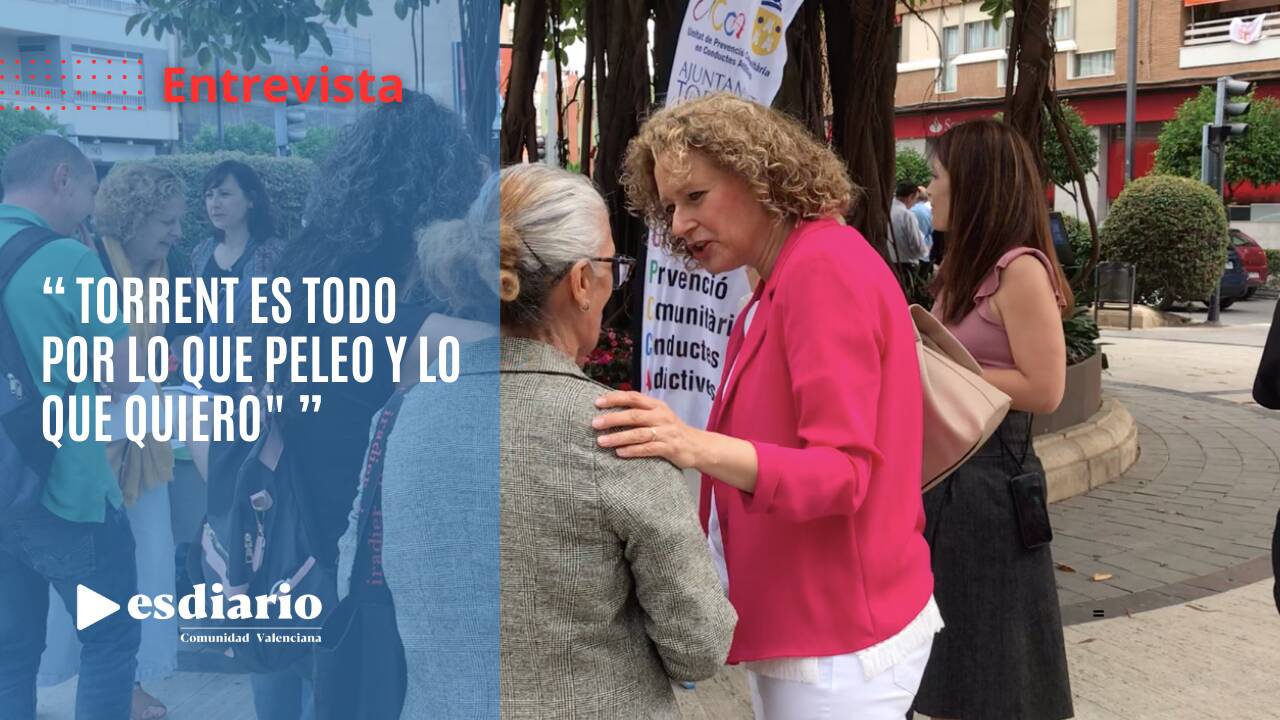 Entrevista Ampara Folgado, candidata del PP a la alcaldía de Torrent - SERGI TARAZONA/ESdiario CV