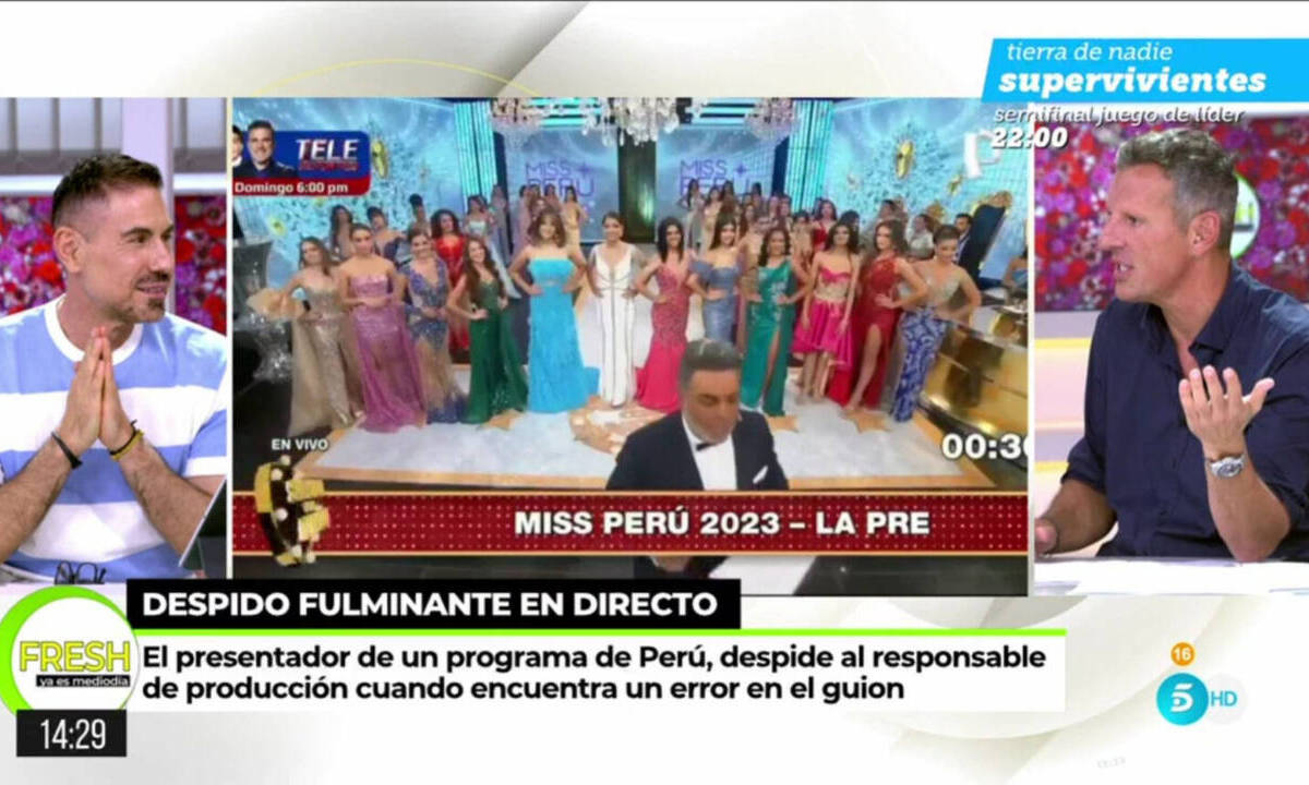 Joaquín Prat estalla por lo que hace un presentador peruano en directo. 