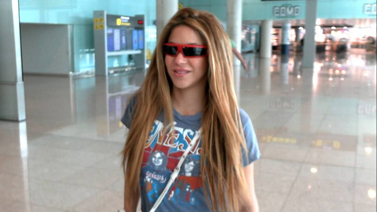 La colombiana Shakira.
