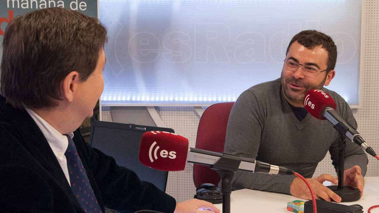 Federico Jiménez Losantos durante una entrevista con Jorge Javier Vazquez