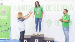 Bétera celebra amb Lola Caballero la seua medalla d'or en el Campionat del Món